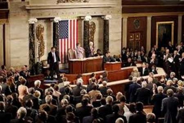 نواب الكونغرس الامريكي، صوت ضد شعب الفلسطيني