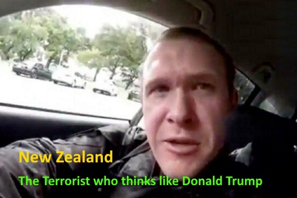 تروریست های همفکر ترامپ در دو حمله تروریستی به دو مسجد در نیوزلند، حدود صد نفر را کشته یا زخمی نمودند!!